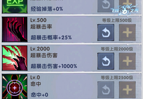 《飞翔之光》怎么加点 加点攻略2