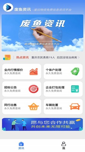 废鱼资讯app2025版截图